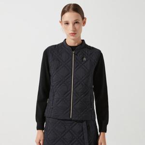 [먼싱웨어][40%OFF] 여성 그랜드슬램 초경량 퀼팅 베스트 블랙(MP312LWV91)