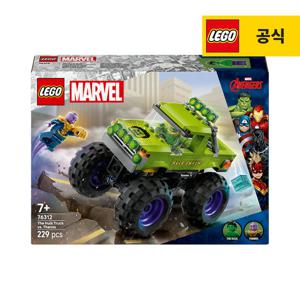 레고 슈퍼히어로 76312 마블 헐크 트럭 대 어벤저스 타노스 [레