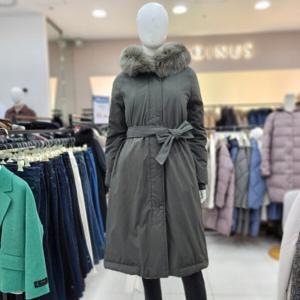 [조이너스]여성 브랜드 24신상 안감 누빔 거위털 롱 코트 JEW1WI