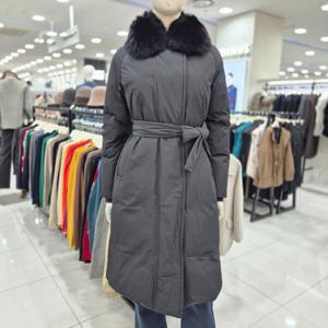 [조이너스]여성 브랜드 24신상 구스다운 A라인 롱 패딩 점퍼JEW1