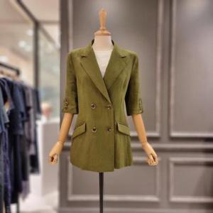 [아니베에프][대구백화점SG]  A16WJK520_더블 린넨 자켓