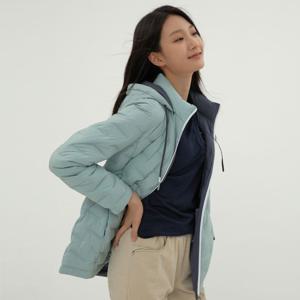 [지센][지센] 여성 심리스 컬러 경량 패딩 점퍼 LSLWMA53_MT
