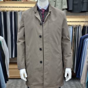 [크로커다일남성]간절기 조끼탈부착형 트렌치코트A6CT312183_SH