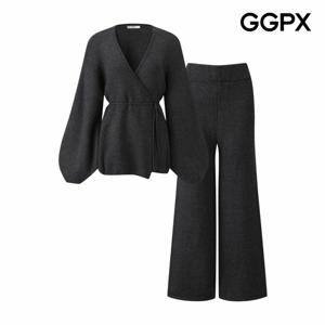 [GGPX] 랩 니트 가디건 세트 투피스 (GPAST017F)