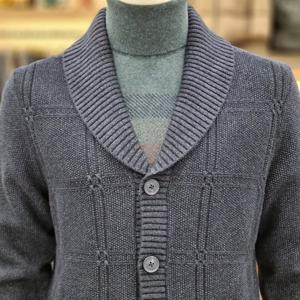 [크로커다일남성]숄 가라 자켓형 가디건 PQKC436638_SH