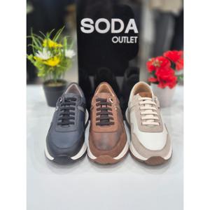 [소다][소다] 남성 데일리 경량 밴딩끈 스니커즈 FMM521A_DG