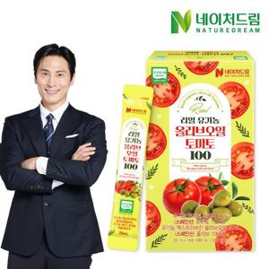 네이처드림 리얼 유기농 올리브오일 토마토즙100 20ml 14포 1박스/올토샷 스페인산 NFC착즙 저온추출 유기농인증 폴리페놀 라이코펜