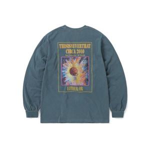 디스이즈네버댓 THISISNEVERTHAT Basketball Hoop LS Tee Navy TN243TTSLT04NAV 348049