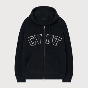[커버낫]커버낫 웜온 Cvnt 플리스 후드집업 다크 네이비 CO2504J