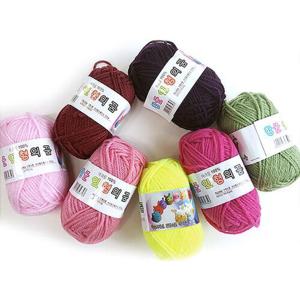 [한올스](10+1 이벤트중) 향균 인형의꿈 인형나라 뜨개실 아크릴 수세미 소품실