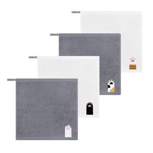 [송월타올]냥냥펀치 고리수건 1매 어린이집 유아 핸드타올