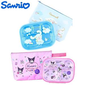 [어린숨]산리오 시나모롤 식판 어린이집 유아 어린이 유치원 모노 스텐식판 가방세트 뚜껑 도시락통