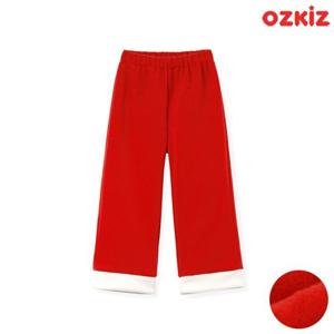 [오즈키즈]키즈산타 크리스마스 산타옷 기모 바지