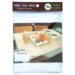 민광 다용도 일회용 식탁보 10매 1p 식탁보 식탁비닐 일회용테이블보 일회용식탁보 테이블보