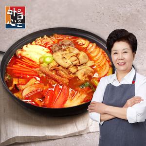 [마음심은] 배윤자 푸짐한 소곱창전골 800g, 3팩 / 통곱창 얼큰하고 진한 국물