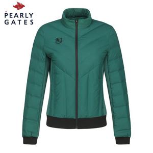 [파리게이츠] 파리게이츠 여성 컬러 우븐 블록 경량 구스다운 점퍼 522C3JP972_GN