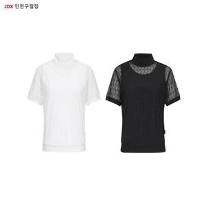 JDX X1TSW6510골프 여성 레이어드형 메쉬 티셔츠