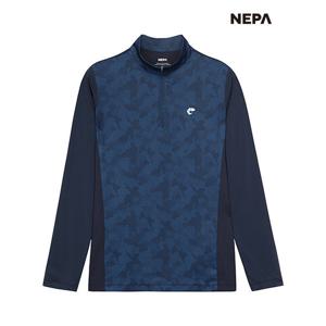 [네파][역시즌 신규]네파 여성 마운틴 카모 프린트 냉감 집업 티