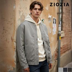 [지오지아] 밑단 밴딩 MA-1 패딩 점퍼 (ABD4JP1101)