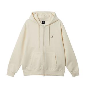 캉골 에센셜 집업 후디 5145 크림 KSECZU51450