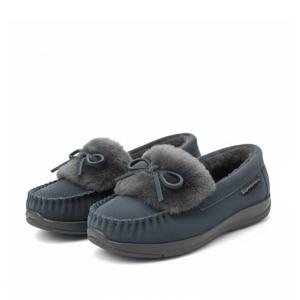 베어파우 CAROL 여성 천연가죽 방한 여성 모카신 3999049QD-W