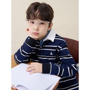 [빈폴키즈] 패밀리 스트라이프 긴소매 티셔츠  네이비 (BI6241U03R)