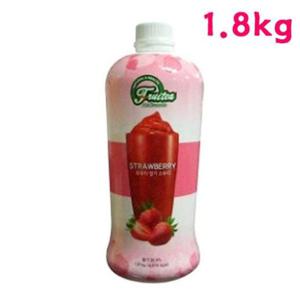 카페용농축액 세미 후루티 딸기 생과일주스 딸기스무디 카페 1800g