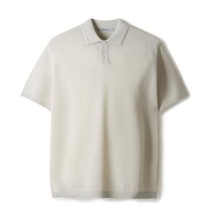 [시리즈(series)]베이직 하프 슬리브 폴로 스웨터(SAWAM25501IVX)