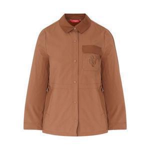 크로커다일레이디 배색 카라 캐주얼 자켓 CLDFJK201