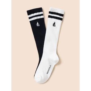 [빈폴키즈] 여아 메쉬 반스타킹 2족 세트  화이트 (BI63KTG011)