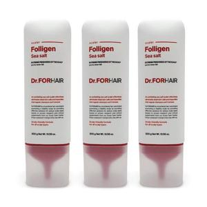 닥터포헤어 폴리젠 씨솔트 스케일러 두피스케일링 허브향 300g 3개 Ss