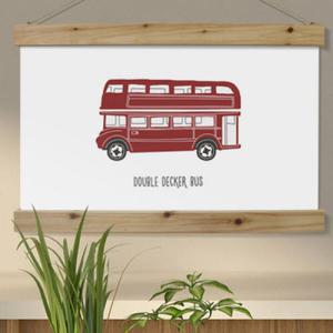 아트박스/꾸밈 cs493-우드스크롤_60CmX40Cm-영국상징