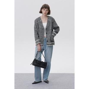 [플랙진]트위드 자켓 가디건(PWTF1JKL15W)