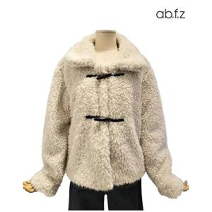 [에이비에프지]뽀글이 떡볶이 퍼 재킷 APA1HF33A