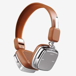 아트박스/오피스큐 클래식 메탈 ENC 무선 헤드셋 dope-L6 브라운