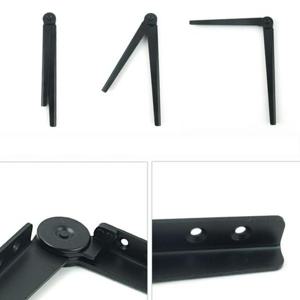 선반대 각도 조절 책상 작업대 접이식 식탁 선반 지지대 흑색