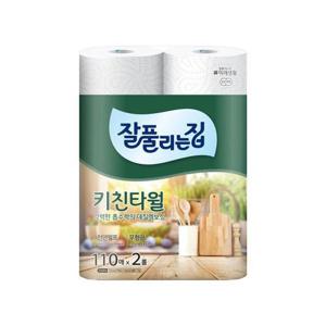 잘풀리는집 키친타올 110매 2롤