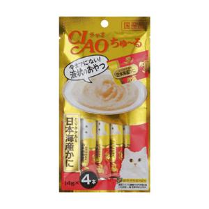 이나바 챠오 츄르 닭가슴살 n 게살 4개입 고양이습식간식 고양이츄르 고양이져키 고양이열빙어 고양이통조림 고양이파우치 고양이트릿 고양이닭가슴살