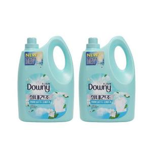 다우니 섬유유연제 실내건조 프레시클린 4L 2개