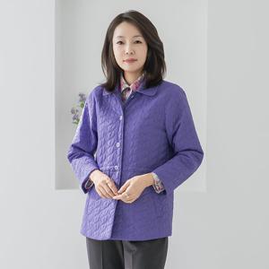 엄마옷 마담4060 새싹자수누빔점퍼 중년여성 데일리 -ZJP2603003-