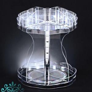 [반려] 회전형 투명화장품 정리대ST-812