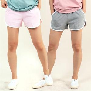 [강물처럼]빅사이즈 여성 베이비3부배색반바지 WX60B00 큰옷 (66