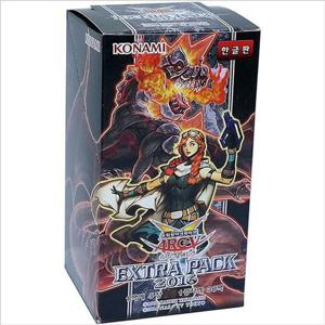 유희왕카드 부스터팩 엑스트라팩 2016 어린이 카드