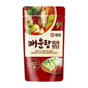 매운탕찌개 샘표 양념 140g