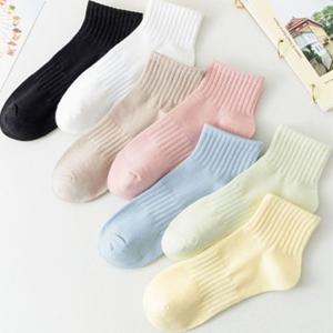 엔비 [10개세트] 솜사탕 반목양말 여성 스니커즈 양말 사계절 선물