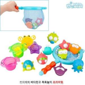 [프로셀러] 유아용품 쁘띠베베 바다친구 목욕놀이 프리미엄