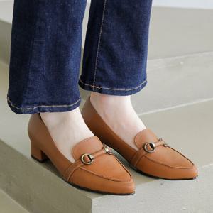 [지쎄공식몰] 천연가죽 여성수제화 알렉사 구두 GIS-44239