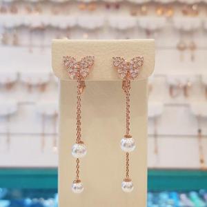 볼라레 세이브존01 롱귀걸이 나비 귀안뚫는귀걸이 spe608