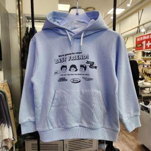 에스핏주니어 HC09 세미오버 후드티셔츠 SJY711FKHT03