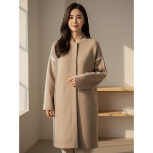 [꼼빠니아]히든 버튼 롱 가디건_CABW0-WSC020